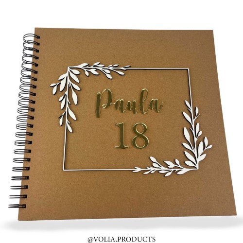 Álbum de firmas personalizado de recuerdo