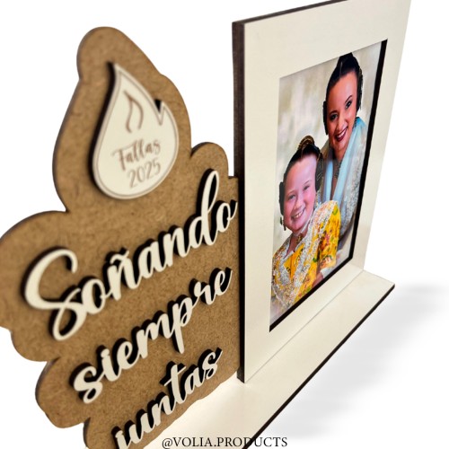 Marco agradecimiento fallero