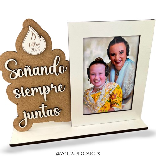 Marco agradecimiento fallero