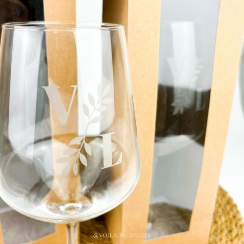 Copas de vino personalizadas