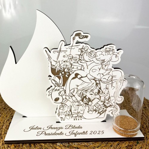 Guarda cenizas monumento fallero