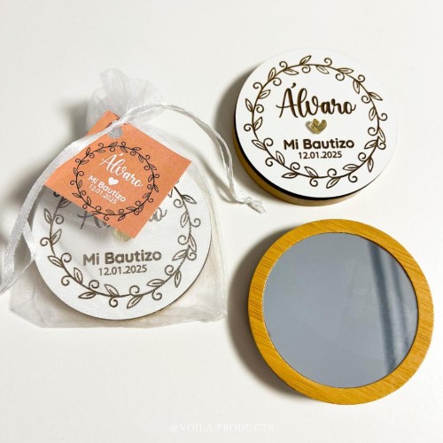 Espejo bolso personalizado